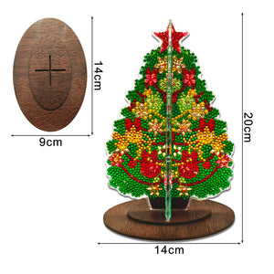 Ornement de Peinture de Diamant Mini Arbre de Noël