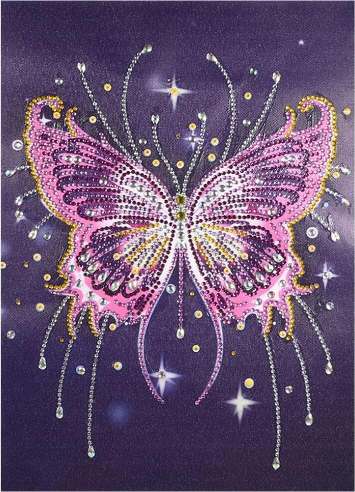 Cristal Strass - Papillon 30x40CM
