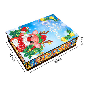 Boîte-cadeau de Boîte de Collection de peinture de Diamant pour des vacances de Noël