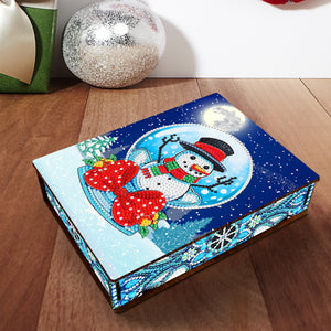 Boîte-cadeau de Boîte de Collection de peinture de Diamant pour des vacances de Noël