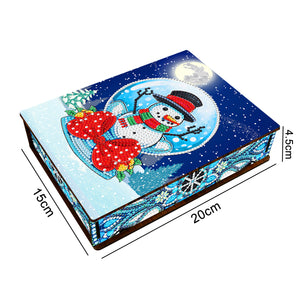 Boîte-cadeau de Boîte de Collection de peinture de Diamant pour des vacances de Noël