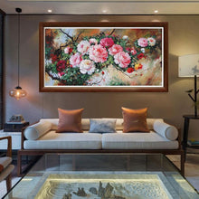 Charger l&#39;image dans la galerie, Fleur - peinture complète de diamant - 100x55cm
