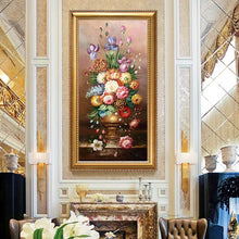 Charger l&#39;image dans la galerie, Fleur - peinture complète de diamant - 85x45cm
