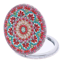 Charger l&#39;image dans la galerie, Mandala Pattern-Diamond Makeup Mirror
