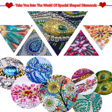 Charger l&#39;image dans la galerie, marque-page en Forme de Plume de Peinture au Diamant 6pcs
