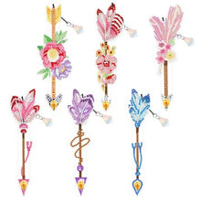 Charger l&#39;image dans la galerie, marque-page en Forme de Plume de Peinture au Diamant 6pcs
