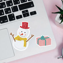 Charger l&#39;image dans la galerie, 2pcs Noël DIY Diamant Dessin Autocollants
