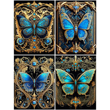 Charger l&#39;image dans la galerie, Butterfly-Full Round Diamond Painting-30x40cm
