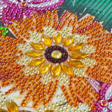 Charger l&#39;image dans la galerie, Fleur - Peinture au diamant de forme spéciale partielle 30*40cm
